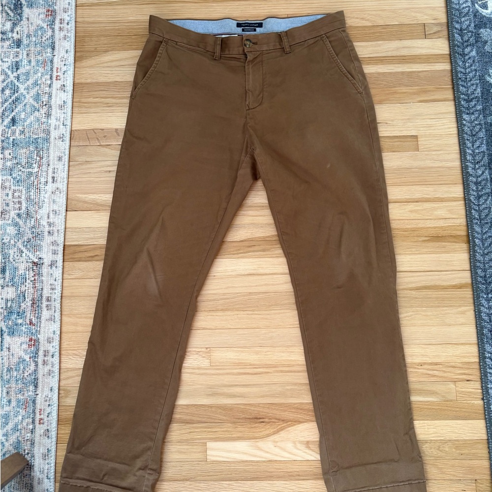 Tommy Hilfiger Tan Chino Pants